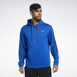 Reebok Workout Ready Kapuzenpullover Herren - Blau - DE 510-PSV